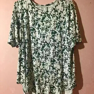 Casual Paint Splattered Shirt